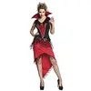 Image de Boland 70500 Costume de Reine pour Adulte Noir/Rouge 36/38