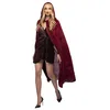 Image de Boland 70997 - Cape vampire aspect velours pour Halloween, carnaval et déguisements, 170 cm, tunique pour adultes