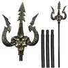 Image de Boland Trident démoniaque - Amovible - 117 cm - Multicolore - Accessoire de costume parfait pour Halloween, cosplay et soirées à thème