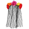 Image de Boland 72120 - Serre-tête fleur coloré accessoire de carnaval accessoire de costume