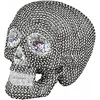 Image de Boland 72125 Tête de mort avec strass Noir 19 x 15 cm