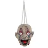 Image de Boland 73089 - Décoration tête de mort avec roses, crâne avec couronne de fleurs,décoration de table pour Halloween et carnaval, Dia de los Muertos