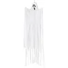 Image de Boland 73037 - Fantôme suspendu avec LED - Taille 300 cm - Piles incluses - Yeux lumineux - Décoration à suspendre - Pour Halloween, carnaval, fête à thème