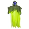 Image de Boland - 73095 - Fantôme suspendu avec LED, 120 cm, piles incluses, yeux lumineux, déco de fête, déco d'horreur pour fête à thème et Halloween