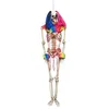 Image de Boland - 73111 - Décoration suspendue d'horreur, squelette de cirque, 160 cm, décoration de fête pour une fête à thème et Halloween, décoration suspendue