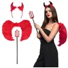 Image de Boland - Costume diable pour adultes, set de plusieurs pièces pour Halloween, carnaval ou fête à thème, costume de carnaval