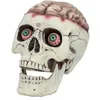 Image de Boland - 73213 - Crâne avec mâchoire Mobile, 18 x 13 x 15 cm, Figure décorative, décoration d'halloween, décoration de fête