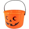 Image de Boland - Panier citrouille Halloween pour chasse aux bonbons, orange 14x18 cm Arancione