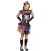 Image de Boland 78101 Costume Enfant Squelette Princesse Multicolore 4/6 Anni (104/116)