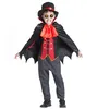 Image de Boland - Costume enfant maître vampire, costume de carnaval, set de costume pour Halloween, carnaval et fête à thème