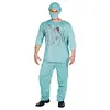 Image de Boland - 79077 Chirurg Horror Bloody Surgeon, Vert, Taille M/L,