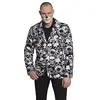 Image de Boland - Veste Crânes Différentes Tailles Blazer Veste Homme Costume Carnaval Fête à thème Halloween