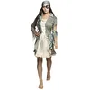 Image de Boland - Costume Adulte fantôme Pirate, différentes Tailles, Robe Courte, Foulard, Cache-Yeux, Ensemble carnvel, fête à thème, Halloween
