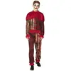 Image de Boland 79194   Costume pour enfant de minuit, combinaison et col, combinaison, costume, costume pour adolescent, garçon, horreur, clown, psycho, Halloween, carnaval, fête à thème
