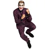Image de Boland - Costume de méchant, Cravate, Veste 2 en 1 et Pantalon, Costume pour Homme, Costume, psychopathe, Halloween, Carnaval, soirée déguisée