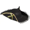 Image de Chapeau pirate Fanny Boland 81901 - Pour adulte - Noir - Taille unique