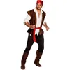 Image de Boland 83532   Costume de Pirate Thunder pour Adulte avec Pantalon, t-Shirt, Gilet, jambières, Jack, Sparrow, merterie, Carnaval, Halloween, fête à thème, déguisement, théâtre, Multicolore, 54/56