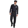 Image de Boland - Costume adulte policier, haut, pantalon, ceinture et casquette, set, carnaval, fête à thème