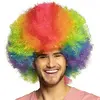 Image de Boland Perruque de clown arc-en-ciel mixte adulte multicolore 85059