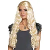 Image de Perruque longue blonde avec petites tresses femme - Blond - Taille Unique