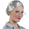 Image de Boland 86180 - Perruque Granny pour adultes, coiffure de grand-mère en cheveux synthétiques pour costumes de carnaval, carnaval et soirée à thème