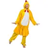 Image de Boland - 88005 Costume de survêtement en Peluche pour Adultes, Jaune, Max 1,95 m,