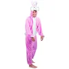 Image de Boland Combinaison de déguisement en peluche Animal 1,95 m rose