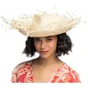 Image de Boland 95441 - Chapeau Caraïbes, pour adultes, chapeau de paille, casquette, chapeau de soleil, costume, carnaval, fête à thème, fête de plage, Beige