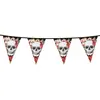 Image de Boland BOL97070 Guirlande en plastique motif squelette fleuri