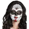 Image de Boland - Masque Miss Dia De Los Muertos Adulte Blanc, Taille Unique 97521