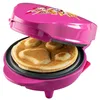 Image de Bestron Gaufrier Paw Patrol, mini gaufrier au design unique Paw Patrol, idéal pour les anniversaires d'enfants, Pâques et Noël, avec indicateur de cuisson, Ø10 cm, licence officielle, couleur: Rose