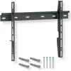Image de Support Mural TV NANOOK - Ultra Plat - 32-55 Pouces - pour télés LCD et (O)LED - Noir