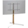Image de Vogel's TVS 3695 Pied TV Design pour 40-77 Pouces   Chêne et Blanc Acier
