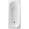 Image de V&B Baignoire rectangulaire Oberon 160x75 cm, blanche