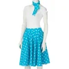 Image de Funny Fashion Jupe Rock'n Roll BleueUnique