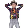 Image de FUNNY FASHION Chemise Disco Arc-en-Ciel - Garçon - 5/6 Ans (110 à 116 cm)