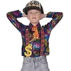 Image de FUNNY FASHION Chemise Disco Arc-en-Ciel - Garçon - 8/10 Ans (128 à 140 cm)