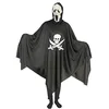 Image de Funny Fashion crâne Poncho avec Masque