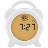 Image de Alecto BC-100 - Réveilleur, veilleuse et réveil, sans Fil, Rechargeable, Développement de la Conscience du Temps, Luminosité de l'écran réglable, Blanc