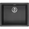 Image de Reginox Amsterdam 50 Black Silvery Évier Granit Noir 500 x 400 cm