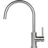 Image de Reginox Spring Mitigeur monocommande en acier inoxydable avec bec pivotant en acier inoxydable