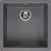 Image de Reginox R32329 Regi Évier en granit Gris 40 gris/argenté/éléments encastrables
