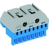 Image de abb-entrelec mistral65   Bloc neutre zk51b 5 x 1,5   4 + 1 x 25 63 A 2 étapes