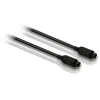 Image de PHILIPS SWA2302W/10 - Câble 1.5m en fibre optique de haute qualité avec gaine flexible en PVC, connecteur sécurisé, poignée antidérapante - Noir