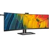 Image de PHILIPS 45B1U5900C - Écran incurvé DQHD de 45 Pouces, synchronisation adaptative, réglable en Hauteur (5120x1440, 75 Hz, HDMI, DisplayPort, USB-C (100W), USB Hub) Noir