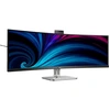 Image de 49B2U6903CH/00 écran plat de PC 124 cm (48.8") 5120 x 1440 pixels Dual QHD LCD Gris Moniteur UltraWide incurvé