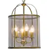 Image de Steinhauer Suspension Pimpernel, Ø 32 cm, bronze, verre transparent
