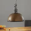Image de Steinhauer Suspension marron Bikkel XXL en design industriel