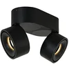 Image de MEXLITE Fez Black Projecteur - 2674ZW - Noir - Variateur de lumière
