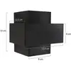 Image de Steinhauer Applique murale LED Muro 3367, noir, up/down, G9, 2 700 K
